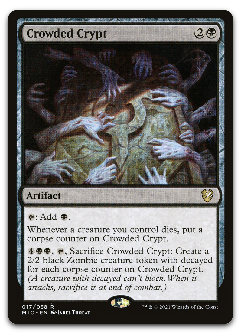 Crowded Crypt (Commander: Innistrad: Midnight Hunt)
