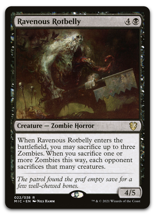 Ravenous Rotbelly (Commander: Innistrad: Midnight Hunt)