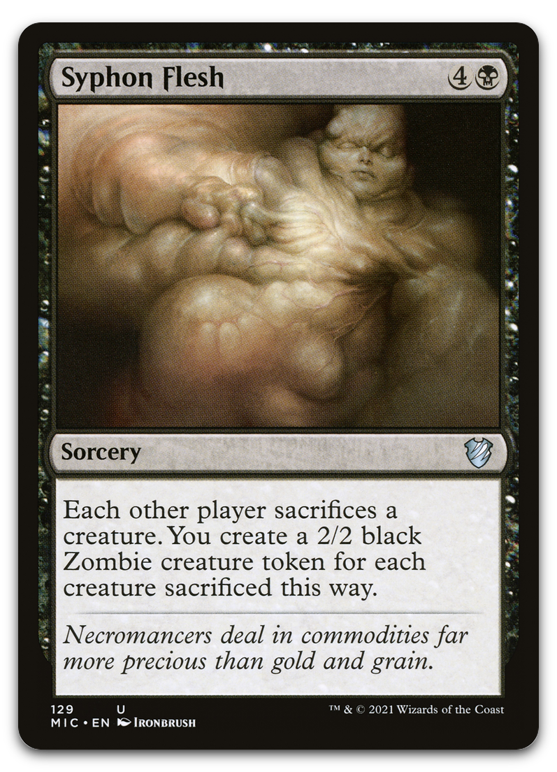 Syphon Flesh (Commander: Innistrad: Midnight Hunt)