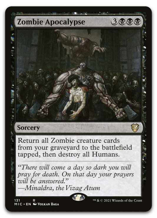 Zombie Apocalypse (Commander: Innistrad: Midnight Hunt)