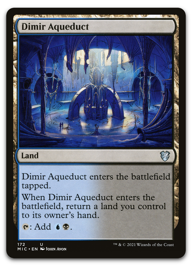 Dimir Aqueduct (Commander: Innistrad: Midnight Hunt)