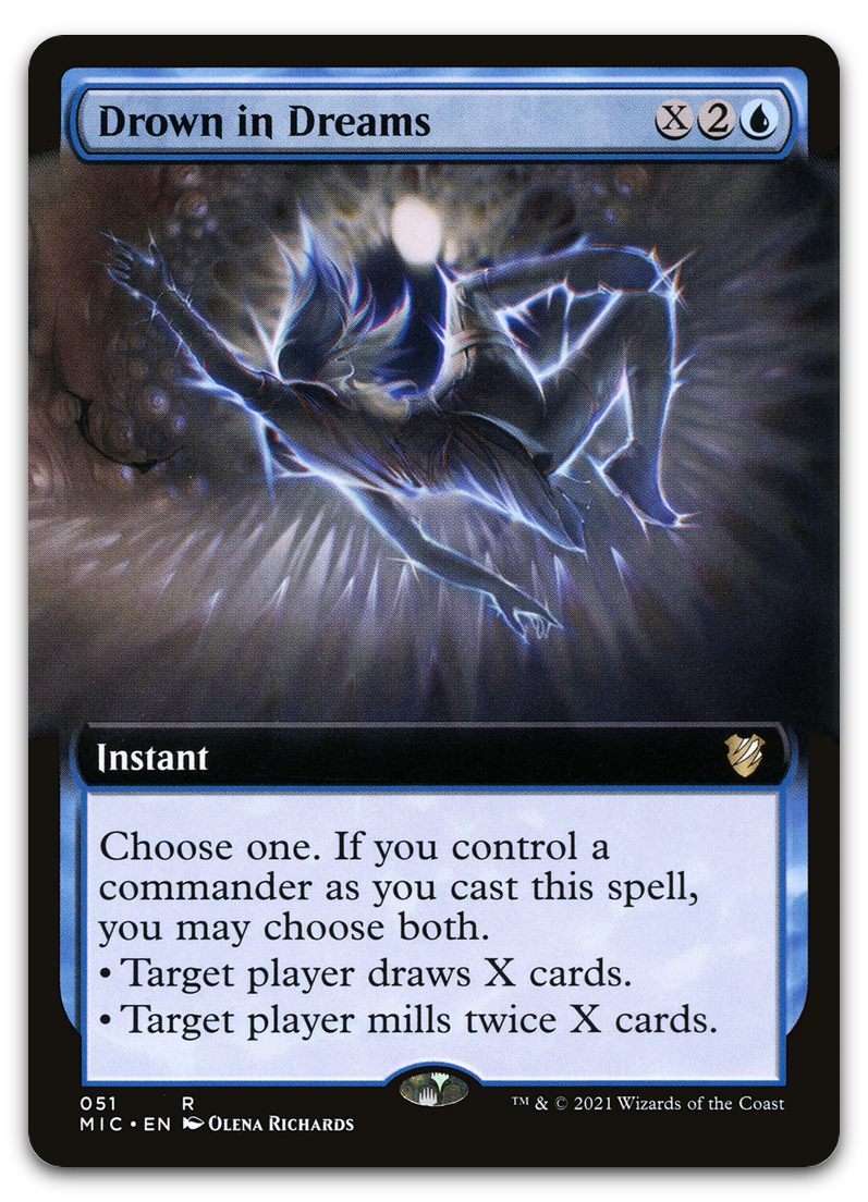 Drown in Dreams (Extended Art) (Commander: Innistrad: Midnight Hunt)