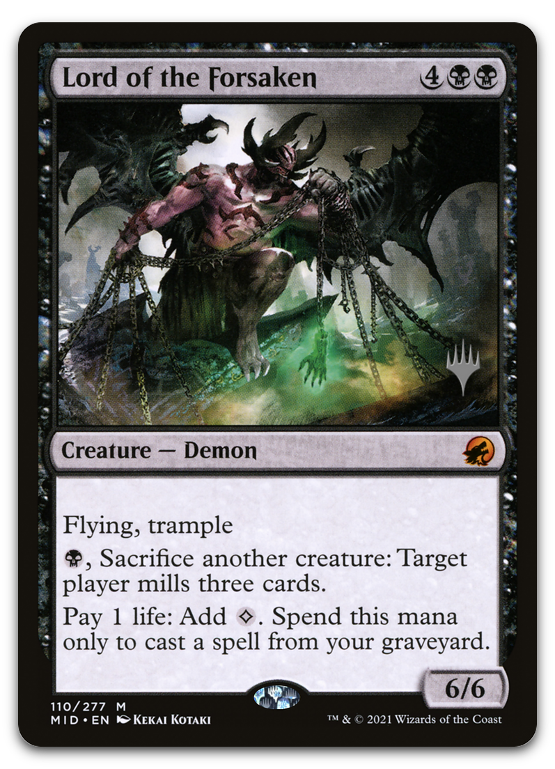 Lord of the Forsaken (Promo Pack: Innistrad: Midnight Hunt)