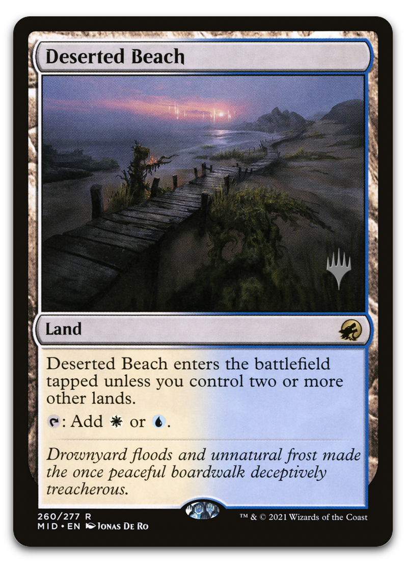 Deserted Beach (Promo Pack: Innistrad: Midnight Hunt)