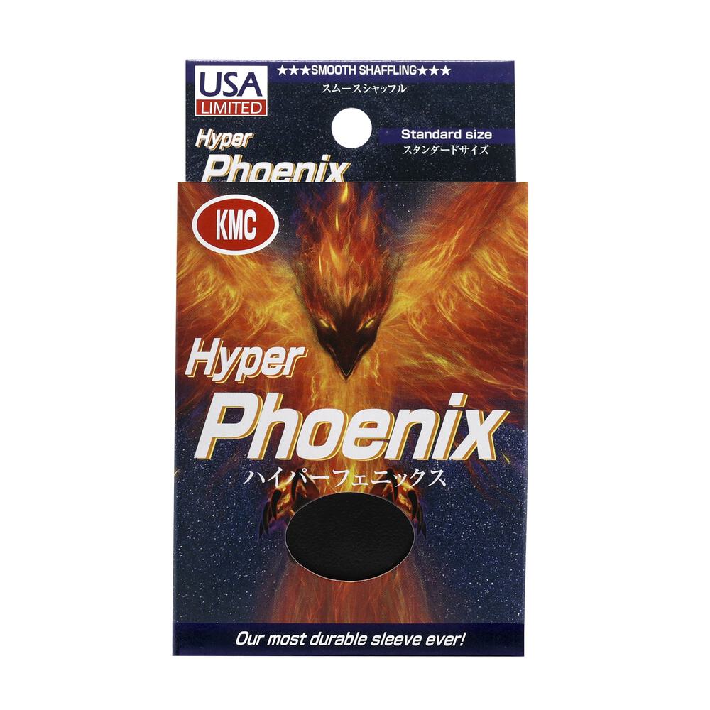 KMC Card Barrier - Hyper Phoenix - Black (100-Pack) - KMC Card Sleeves