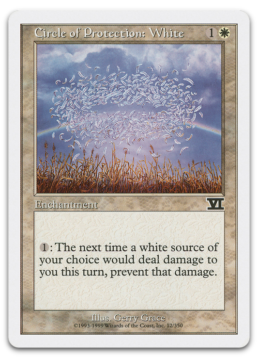 Circle of Protection: White (Classic Sixth Edition)