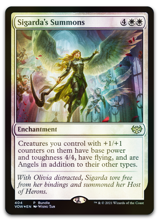 Sigarda's Summons (VOW Bundle) (Unique and Miscellaneous Promos)