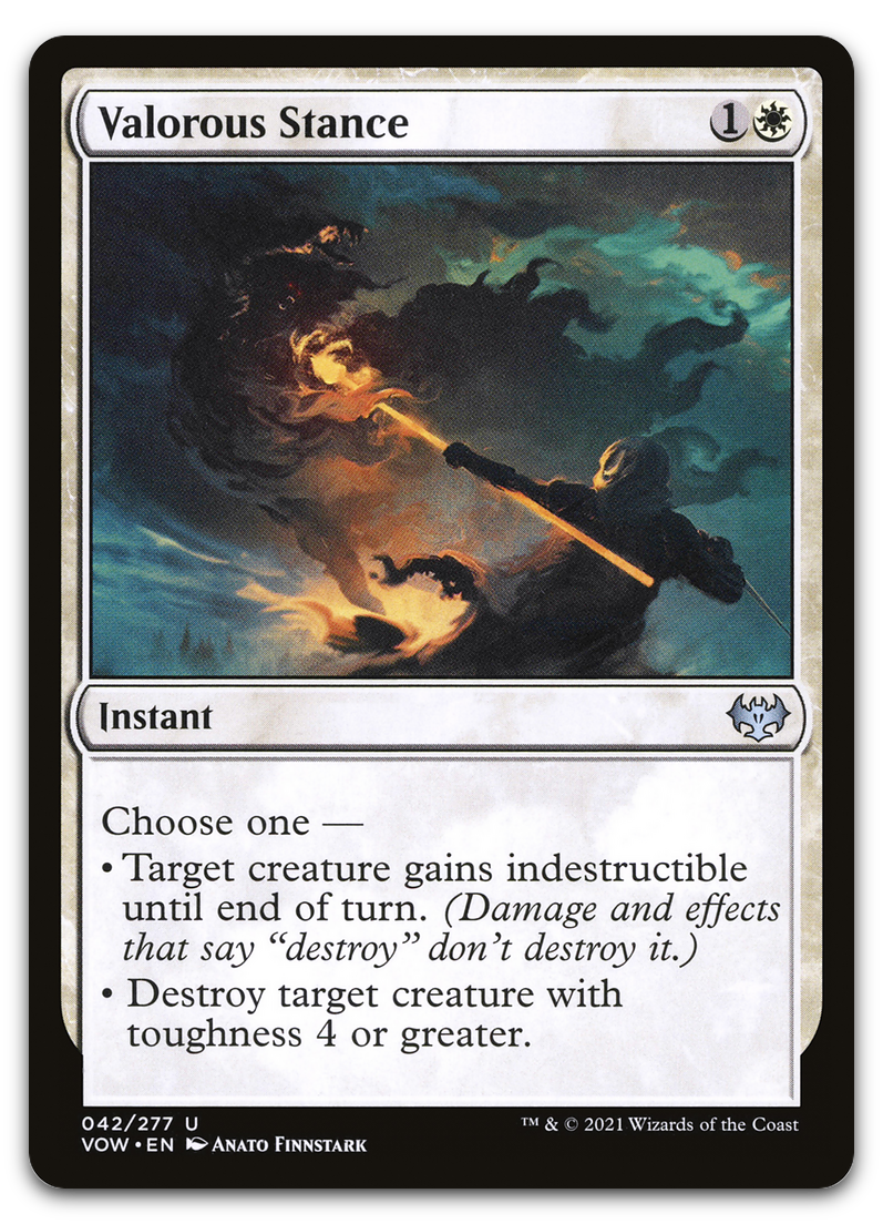 Valorous Stance (Innistrad: Crimson Vow)