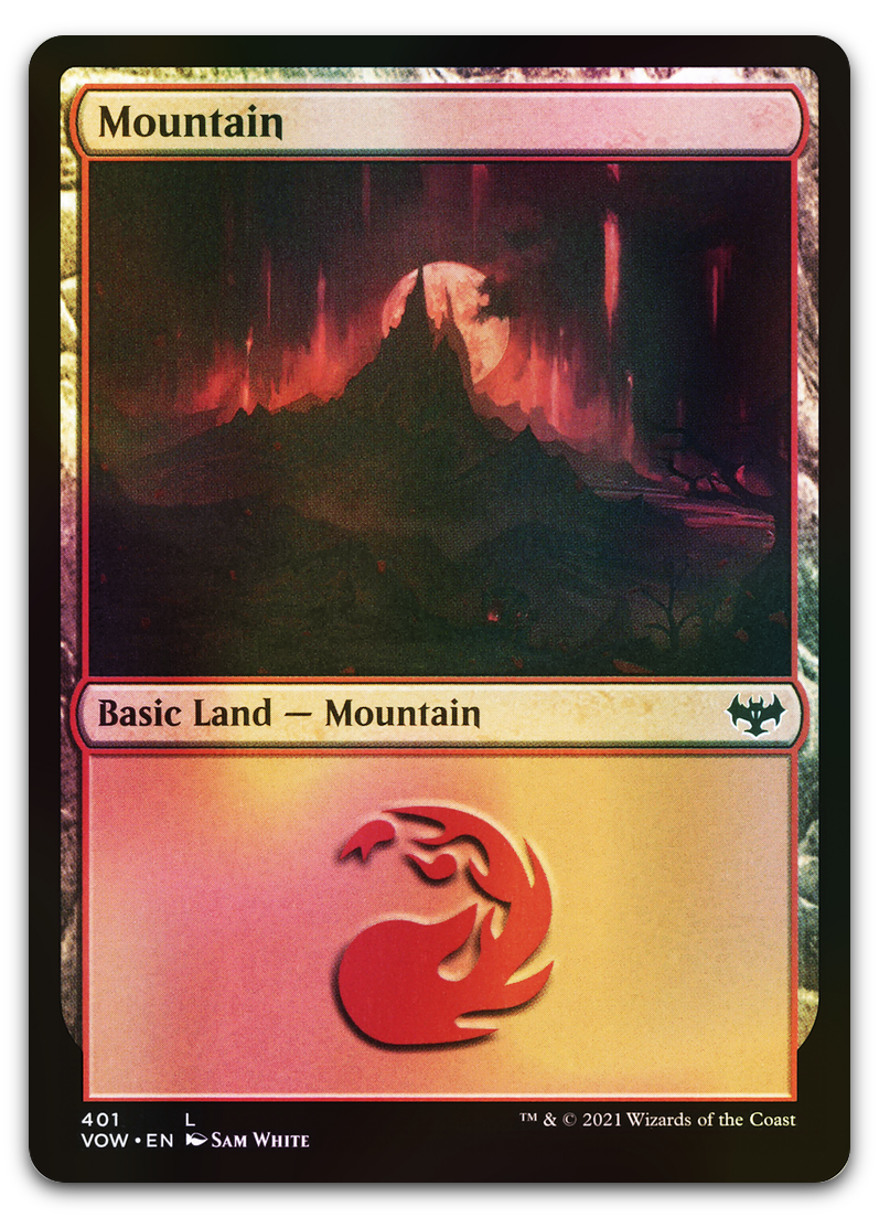 Mountain (401) (Innistrad: Crimson Vow)