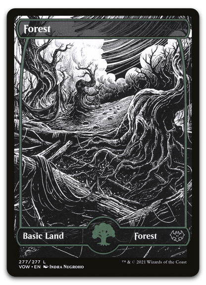 Forest (277) (Innistrad: Crimson Vow)