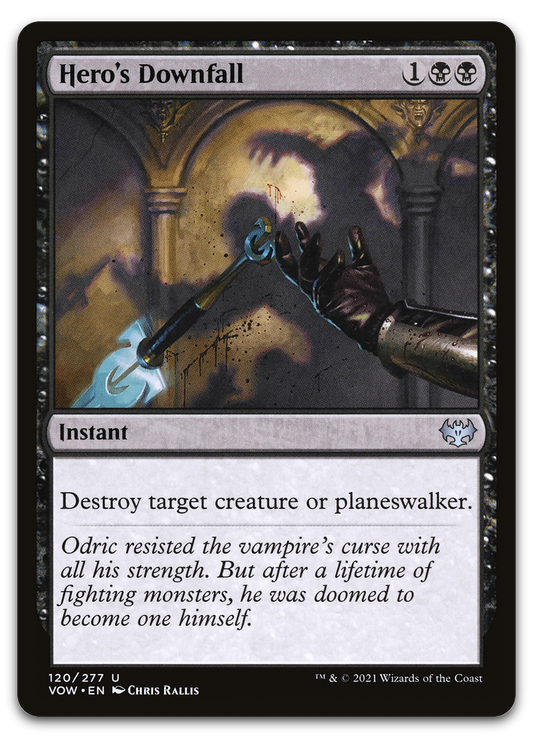 Hero's Downfall (Innistrad: Crimson Vow)