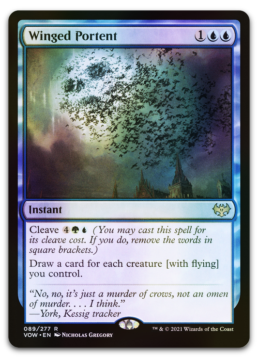 Winged Portent (Innistrad: Crimson Vow)