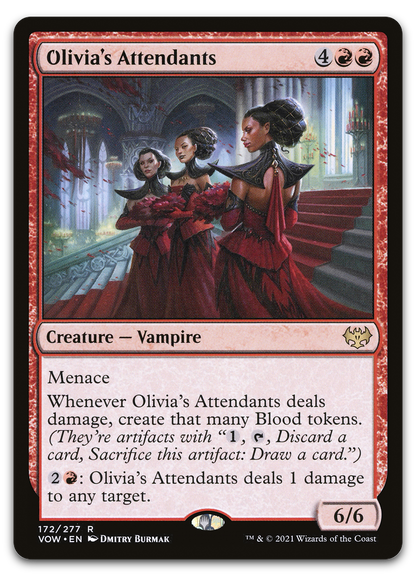 Olivia's Attendants (Innistrad: Crimson Vow)