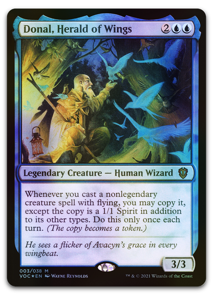 Donal, Herald of Wings (Commander: Innistrad: Crimson Vow)