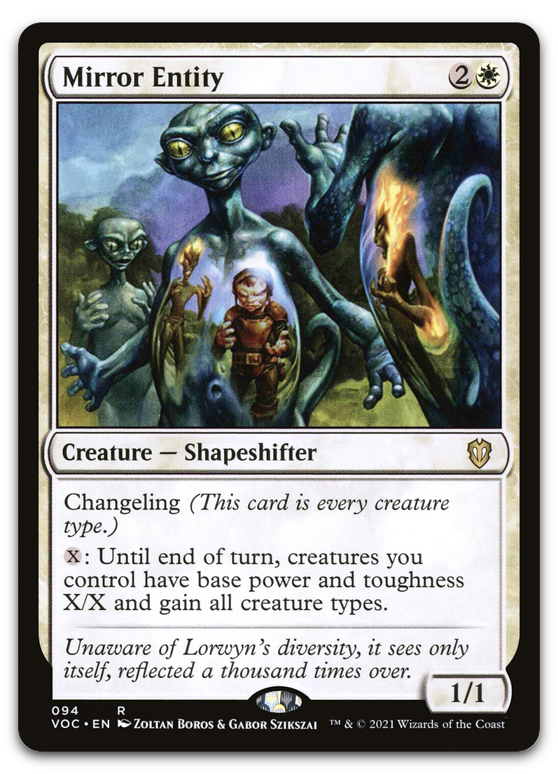 Mirror Entity (Commander: Innistrad: Crimson Vow)