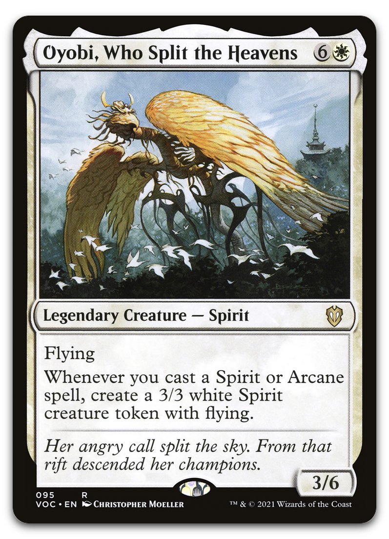 Oyobi, Who Split the Heavens (Commander: Innistrad: Crimson Vow)