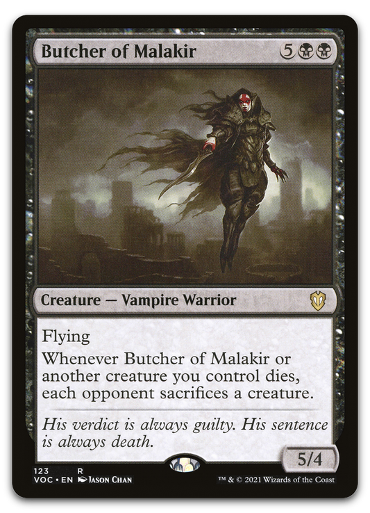 Butcher of Malakir (Commander: Innistrad: Crimson Vow)