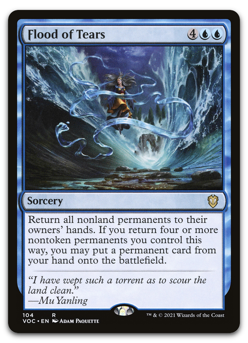 Flood of Tears (Commander: Innistrad: Crimson Vow)