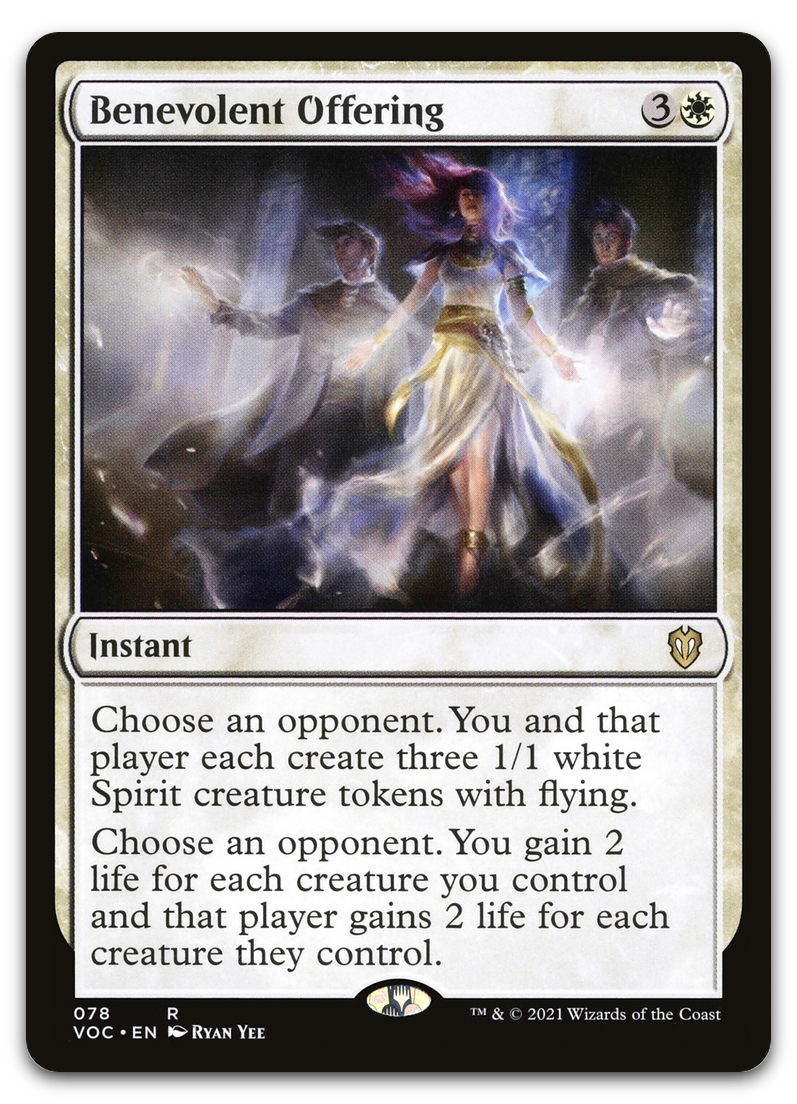 Benevolent Offering (Commander: Innistrad: Crimson Vow)