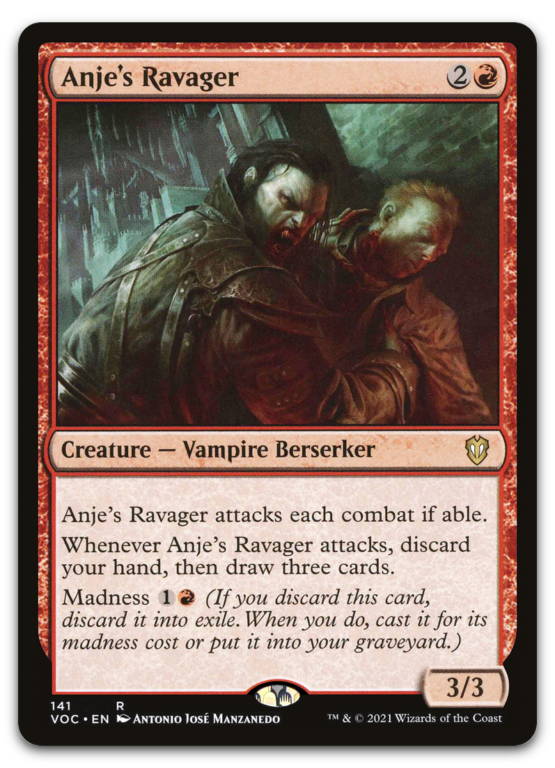 Anje's Ravager (Commander: Innistrad: Crimson Vow)