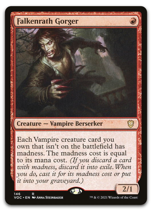 Falkenrath Gorger (Commander: Innistrad: Crimson Vow)