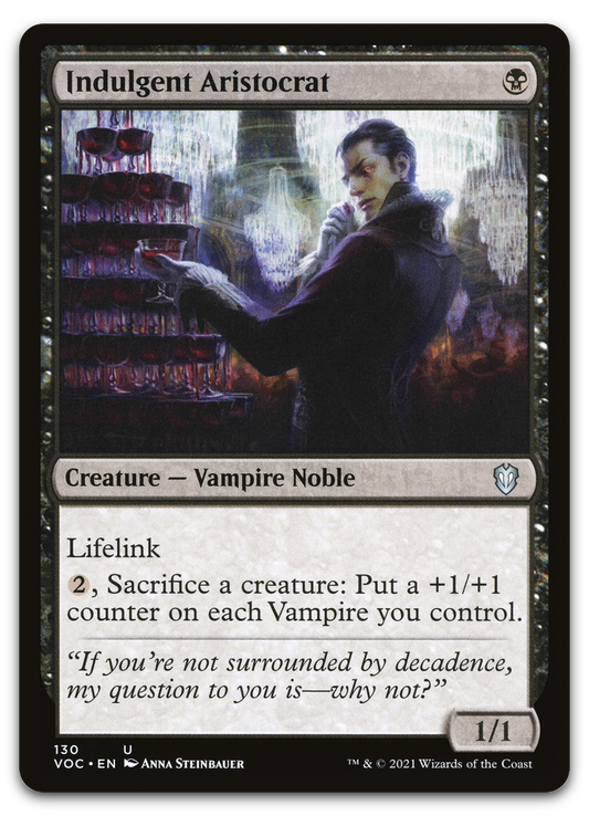 Indulgent Aristocrat (Commander: Innistrad: Crimson Vow)
