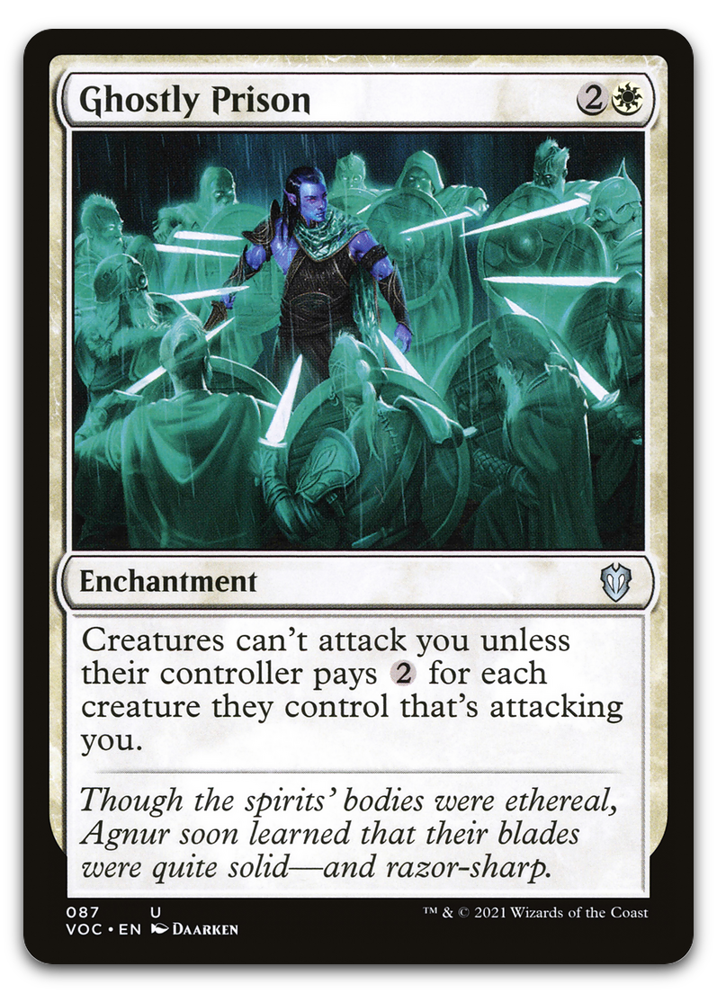Ghostly Prison (Commander: Innistrad: Crimson Vow)