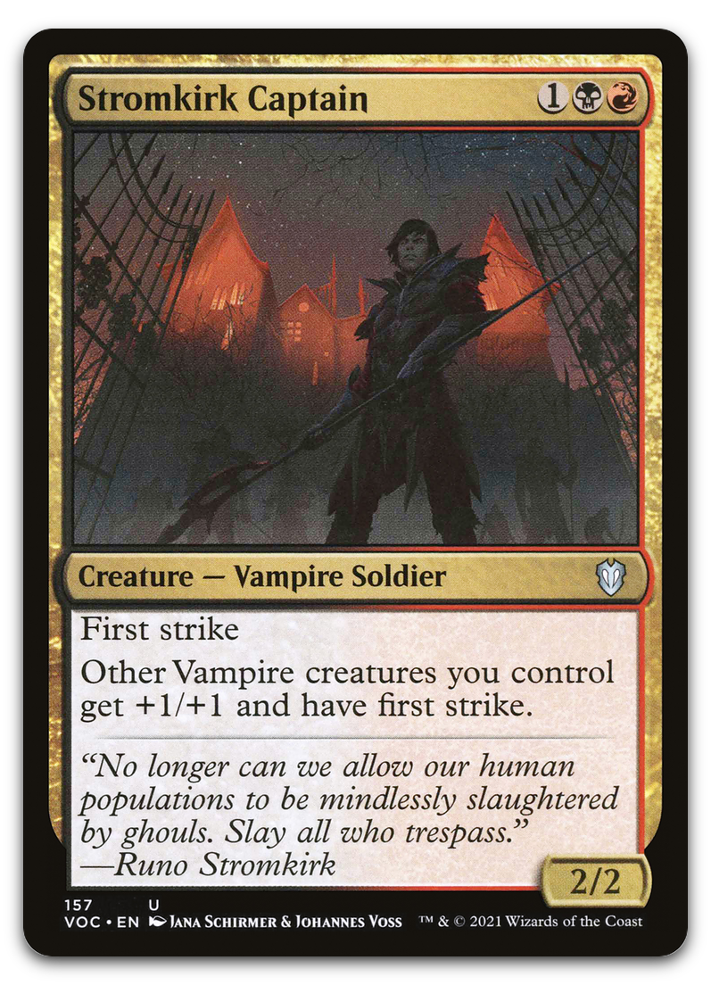 Stromkirk Captain (Commander: Innistrad: Crimson Vow)