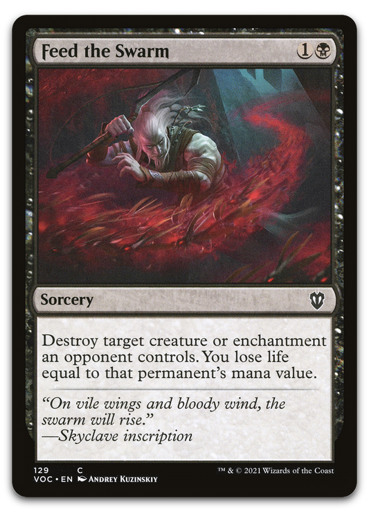 Feed the Swarm (Commander: Innistrad: Crimson Vow)