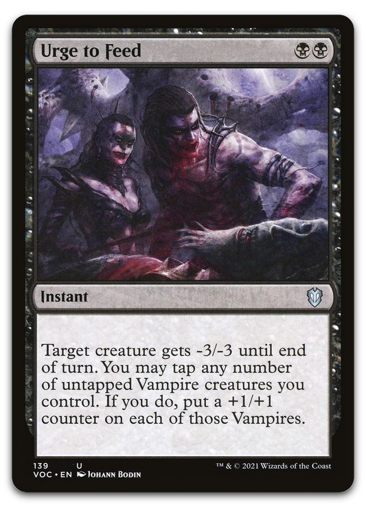 Urge to Feed (Commander: Innistrad: Crimson Vow)