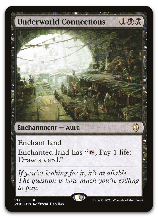 Underworld Connections (Commander: Innistrad: Crimson Vow)