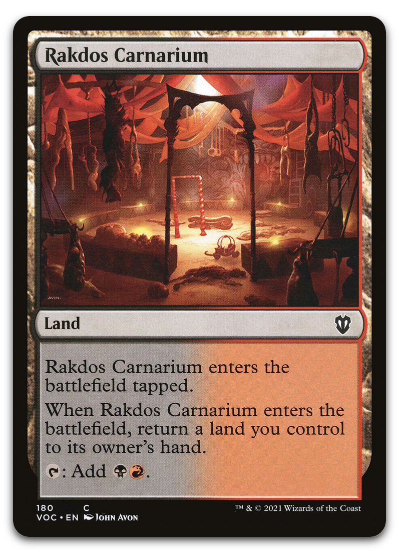 Rakdos Carnarium (Commander: Innistrad: Crimson Vow)