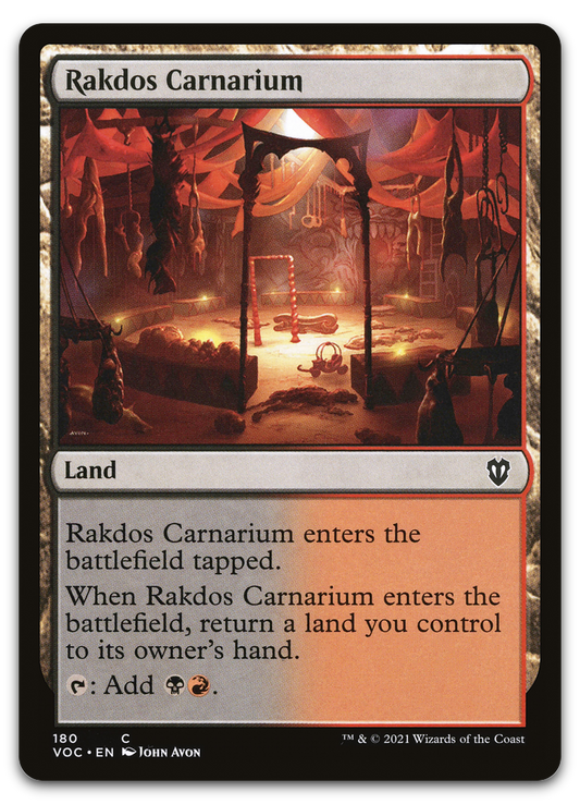 Rakdos Carnarium (Commander: Innistrad: Crimson Vow)