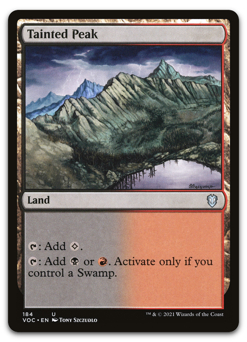 Tainted Peak (Commander: Innistrad: Crimson Vow)