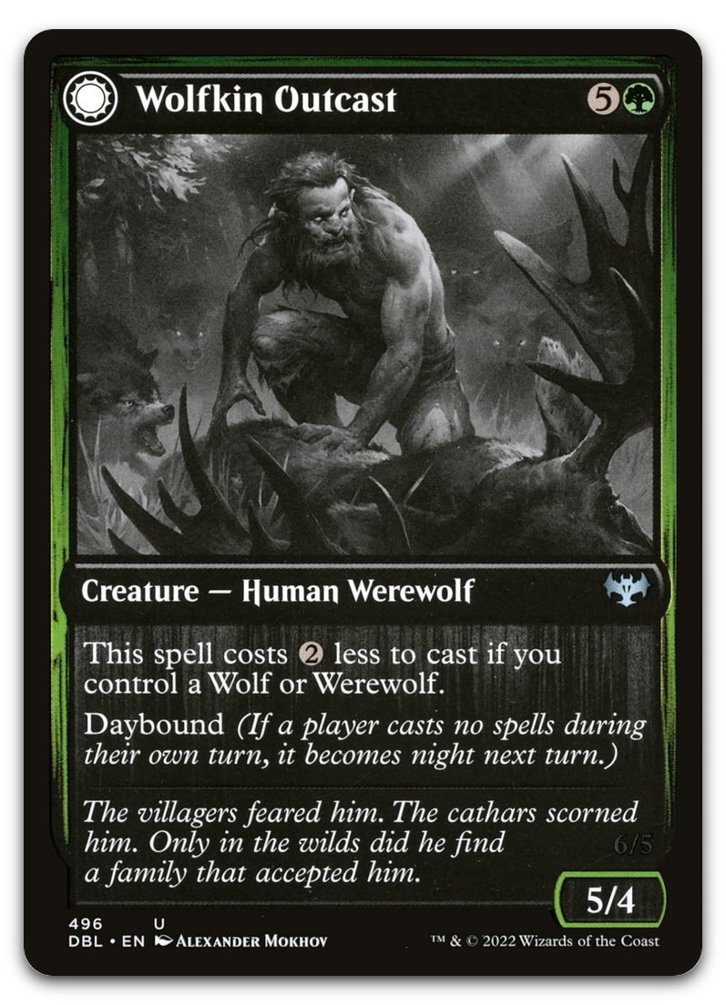 Wolfkin Outcast (Innistrad: Double Feature)