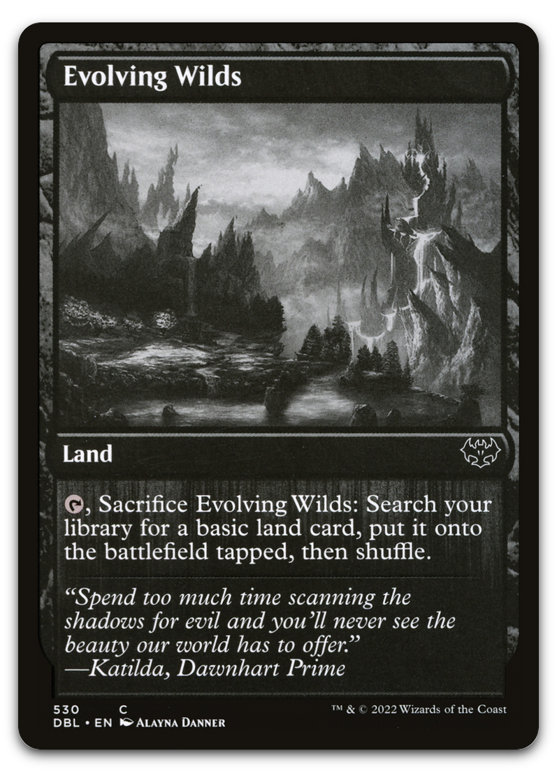 Evolving Wilds (530) (Innistrad: Double Feature)
