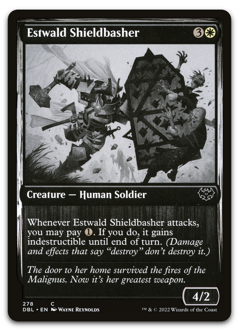 Estwald Shieldbasher (Innistrad: Double Feature)