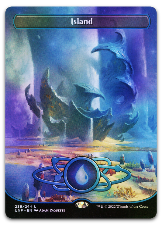 Island (236) (Borderless) (Unfinity)