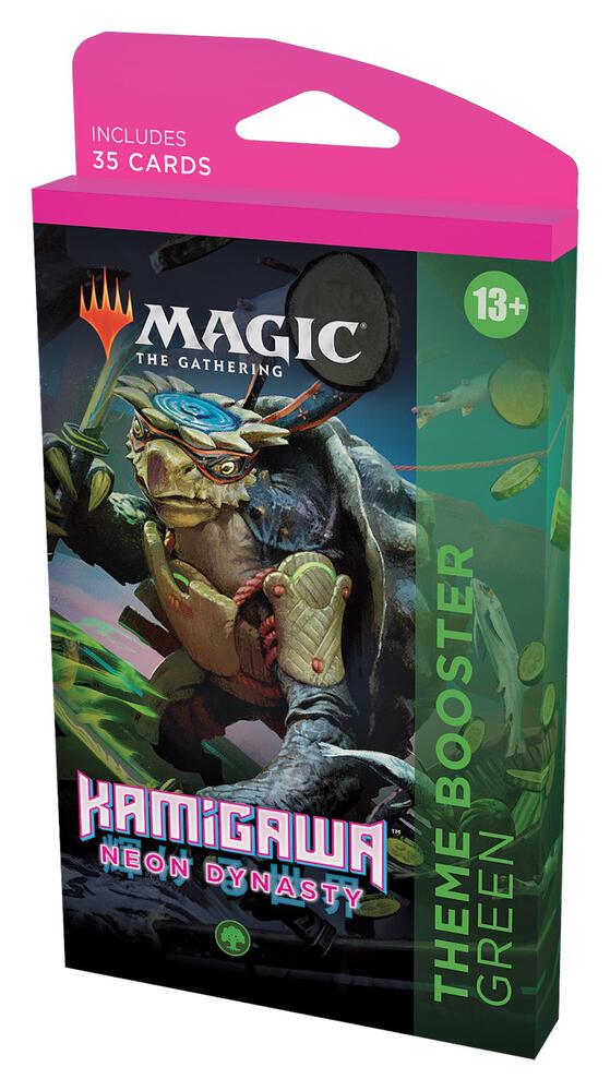Kamigawa neon dynasty theme booster green