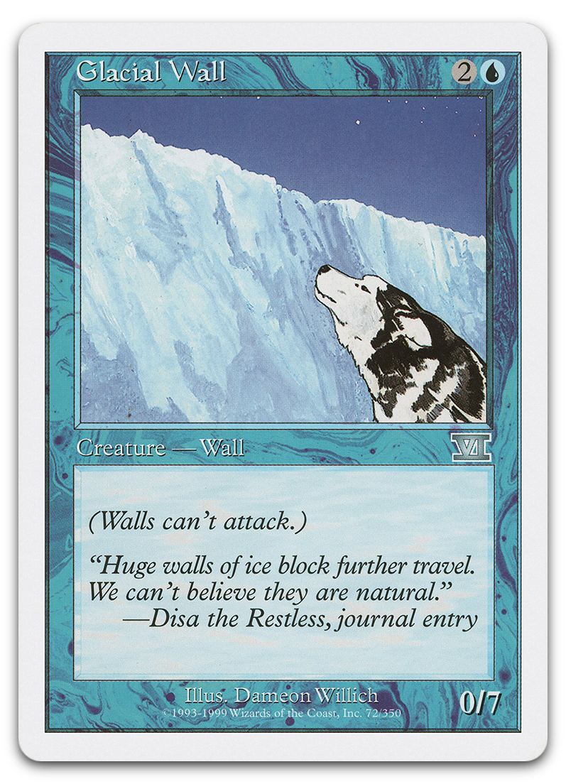 Glacial Wall (Classic Sixth Edition)