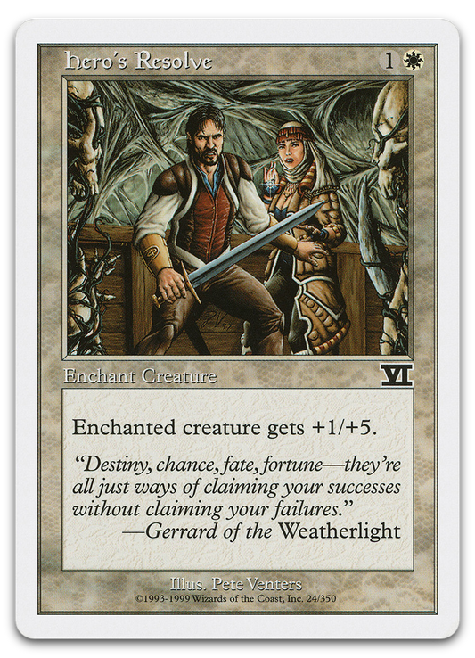 Hero's Resolve (Classic Sixth Edition)