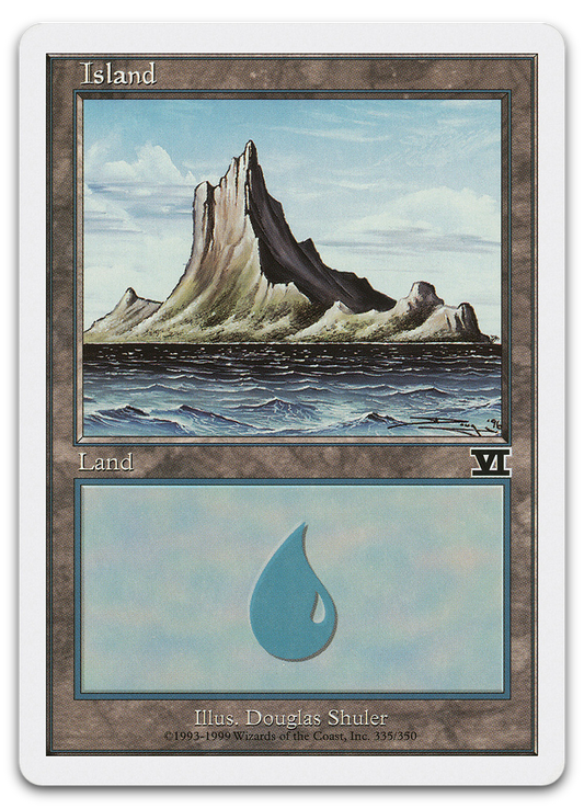 Island (335) (Classic Sixth Edition)