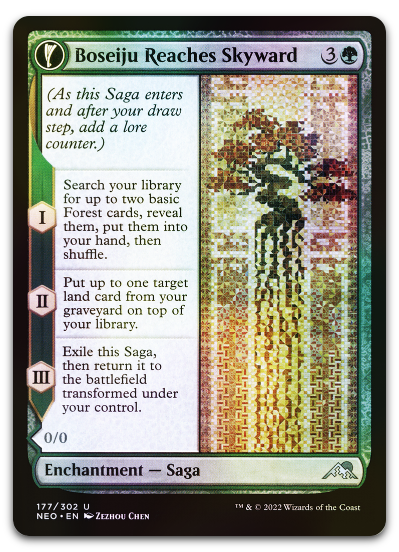 Boseiju Reaches Skyward (Kamigawa: Neon Dynasty)