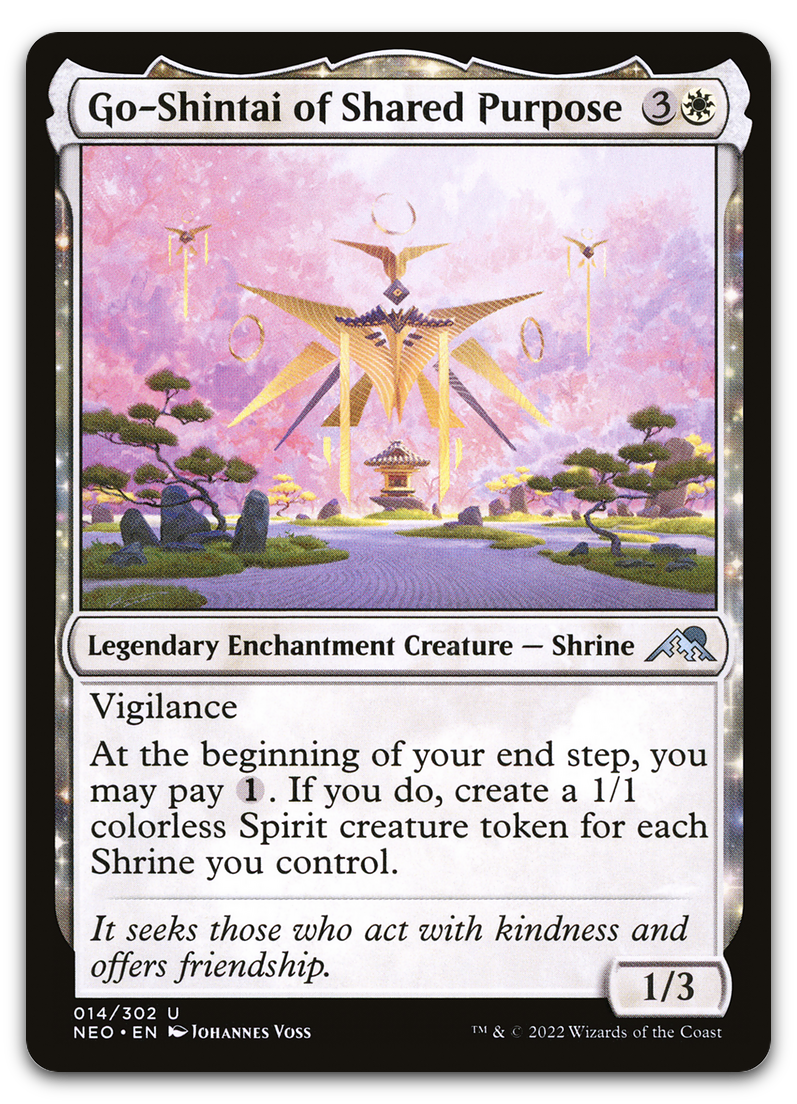Go-Shintai of Shared Purpose (Kamigawa: Neon Dynasty)
