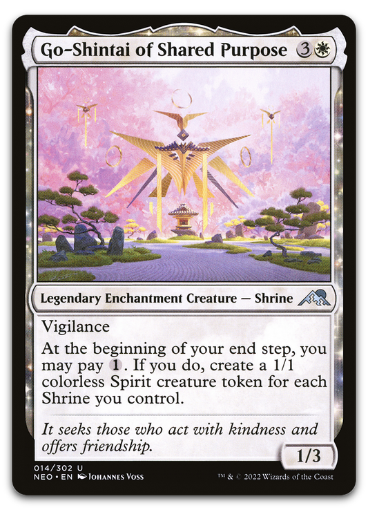 Go-Shintai of Shared Purpose (Kamigawa: Neon Dynasty)