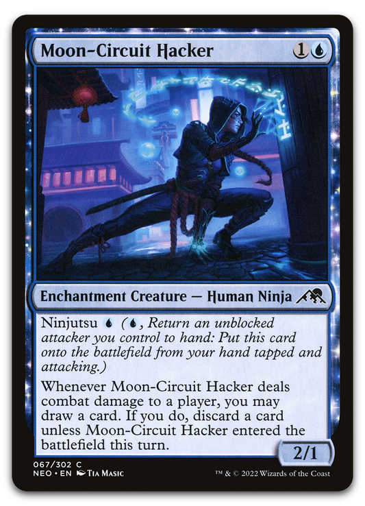 Moon-Circuit Hacker (Kamigawa: Neon Dynasty)