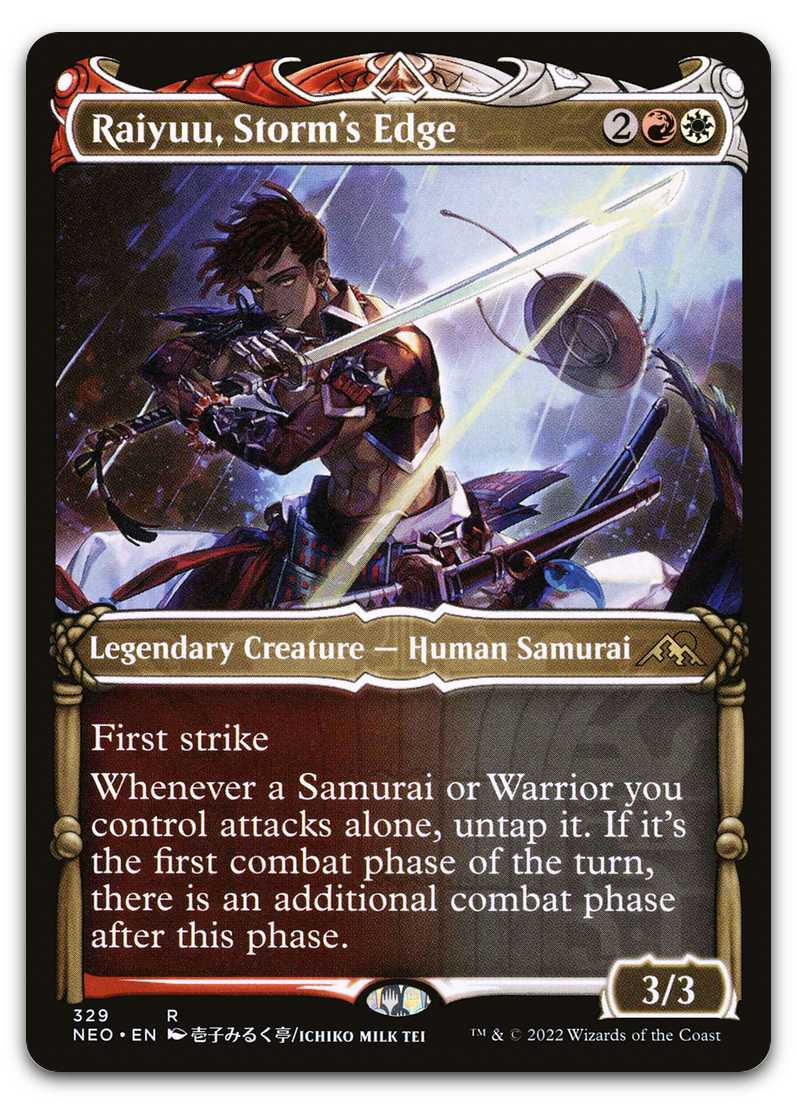 Raiyuu, Storm's Edge (Showcase) (Kamigawa: Neon Dynasty)