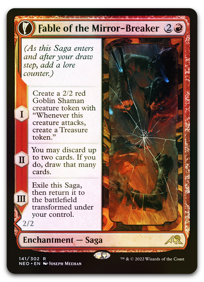 Fable of the Mirror-Breaker (Kamigawa: Neon Dynasty)