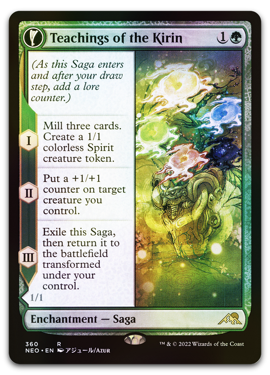 Teachings of the Kirin (Showcase) (Kamigawa: Neon Dynasty)