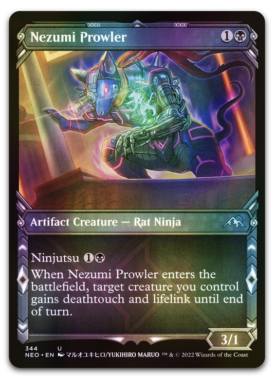 Nezumi Prowler (Showcase) (Kamigawa: Neon Dynasty)